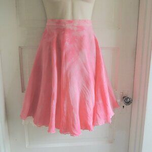 Sunny Choi Pink Silk Faeriecore Costume Cosplay Skirt 8